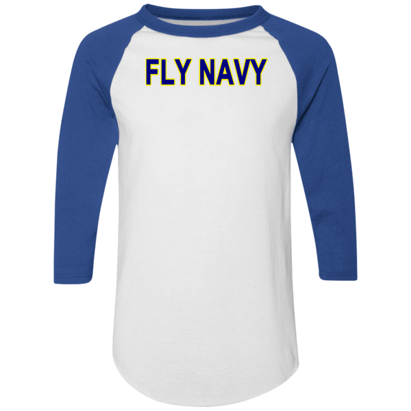 Fly Navy 2 Colorblock Raglan Jersey