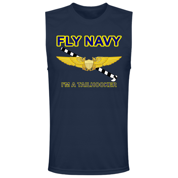 Fly Navy Tailhooker 3 Team 365 Muscle T-Shirt