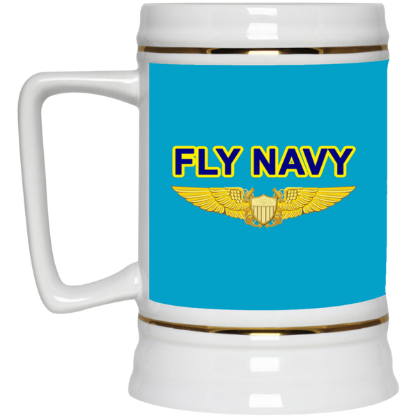 Fly Navy NFO Beer Stein - 22oz