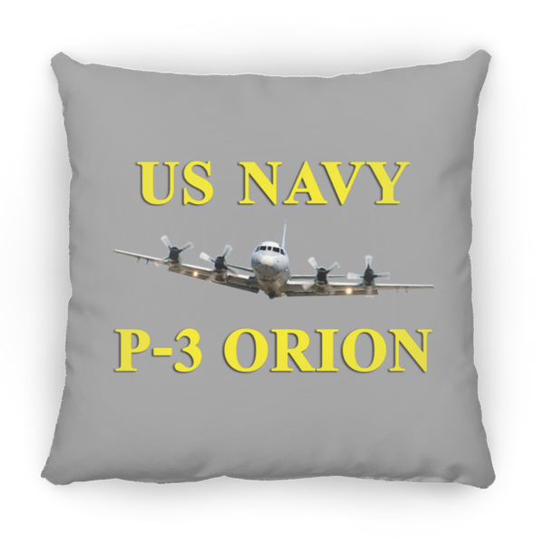 US Navy P-3 3 Pillow - Medium Square