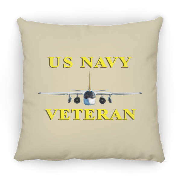 Navy Vet 3 Pillow - Small Square