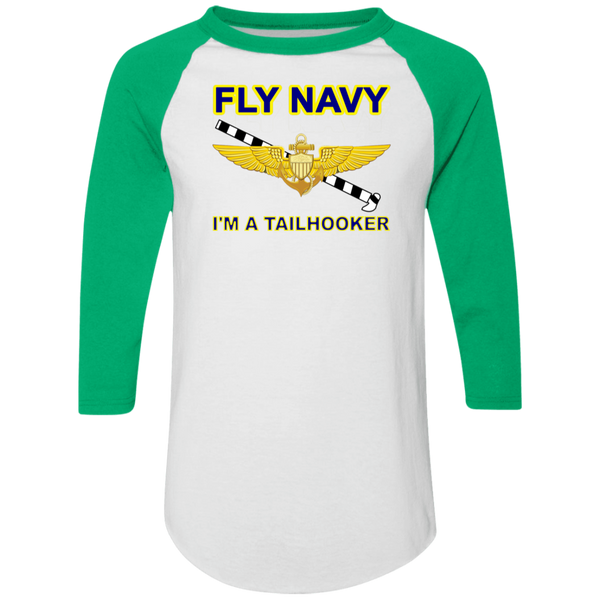 Fly Navy Tailhooker 1 Colorblock Raglan Jersey