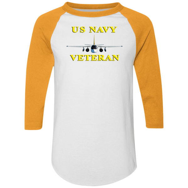 Navy Vet 3 Colorblock Raglan Jersey