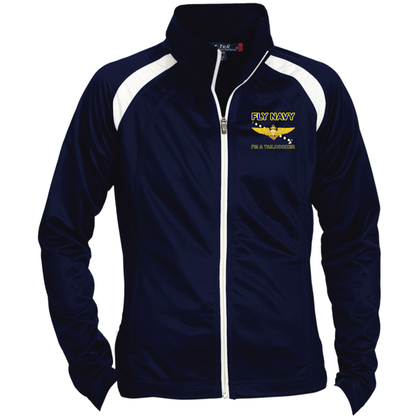 Fly Navy Tailhooker 1 Ladies' Raglan Sleeve Warmup Jacket