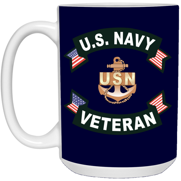 Navy Vet 1 Mug - 15oz