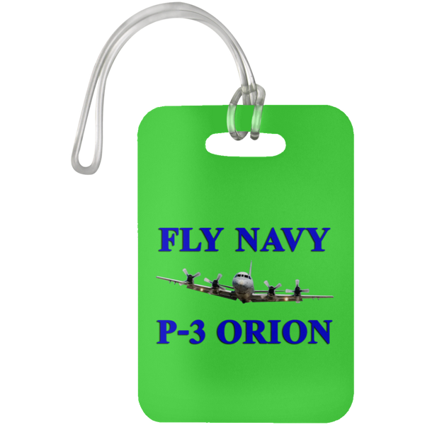 Fly Navy P-3 1 Luggage Bag Tag