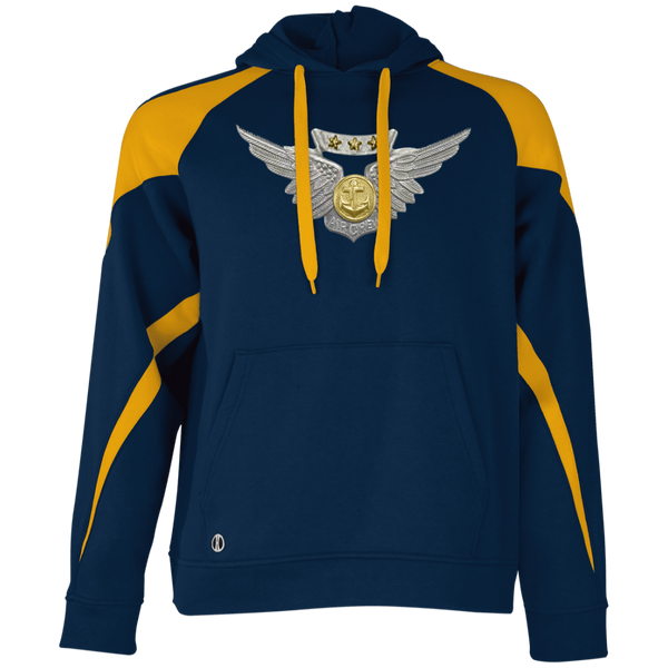 Combat Air 1 Athletic Colorblock Fleece Hoodie