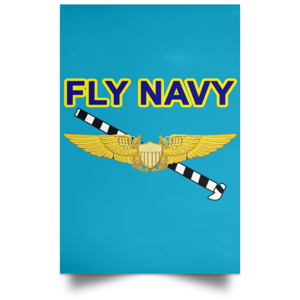 Fly Navy Tailhook 3 Poster - Portrait