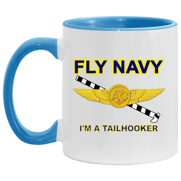 Fly Navy Tailhooker 2 Accent Mug - 11oz