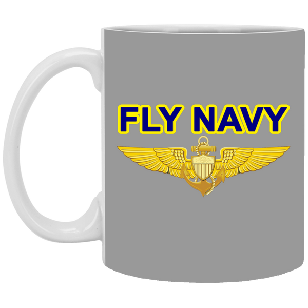 Fly Navy Aviator Mug - 11oz