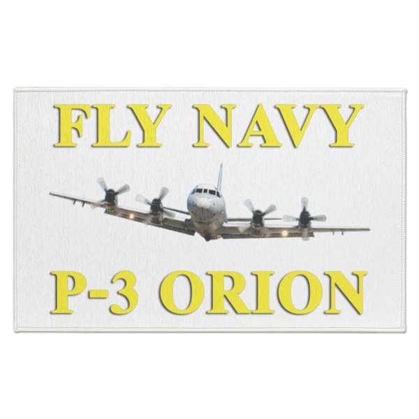 Fly Navy P-3 3 Indoor Doormat