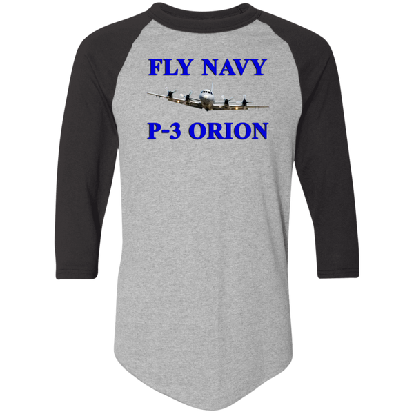 Fly Navy P-3 1 Colorblock Raglan Jersey