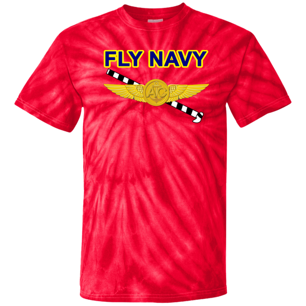 Fly Navy Tailhook 2 Cotton Tie Dye T-Shirt