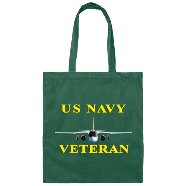 Navy Vet 3 Canvas Tote Bag