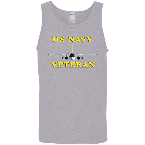 Navy Vet 3 Cotton Tank Top