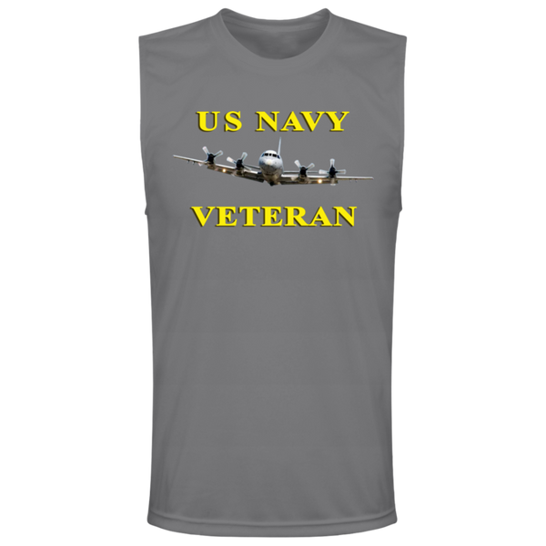 Navy Vet 2 Team 365 Muscle T-Shirt