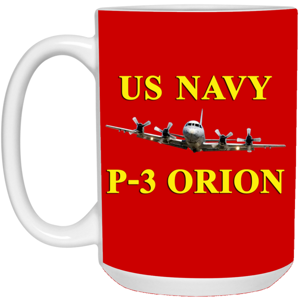 US Navy P-3 3 Mug - 15oz