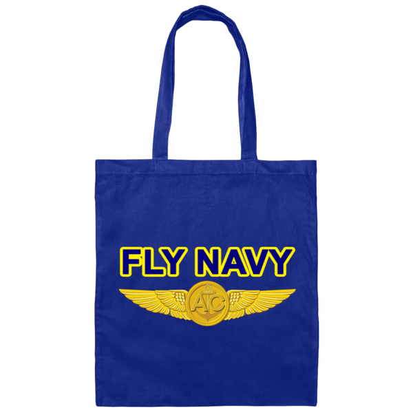 Fly Navy Aircrew Canvas Tote Bag