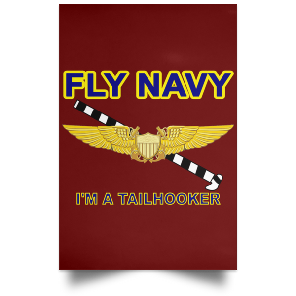 Fly Navy Tailhooker 3 Poster - Portrait