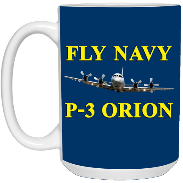 Fly Navy P-3 3 Mug - 15oz