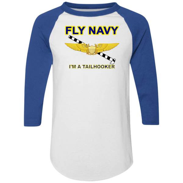 Fly Navy Tailhooker 3 Colorblock Raglan Jersey