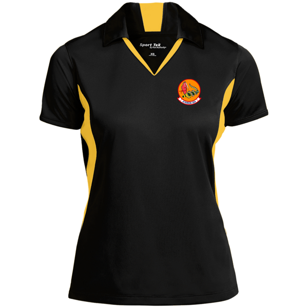 VA 204 2 Ladies' Colorblock Performance Polo