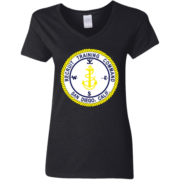 RTC San Diego 1 Ladies' V-Neck T-Shirt