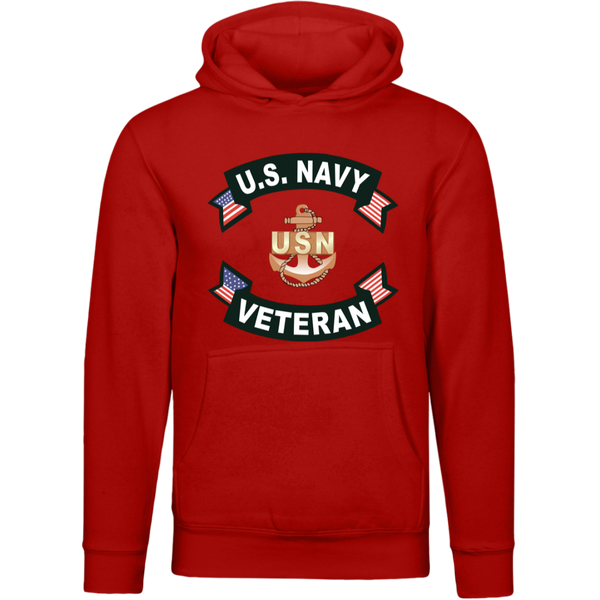 Navy Vet 1 Lane Seven Unisex Premium Hoodie