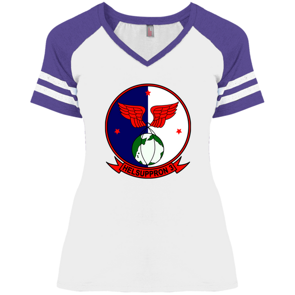 HC 03 2 Ladies' Game V-Neck T-Shirt