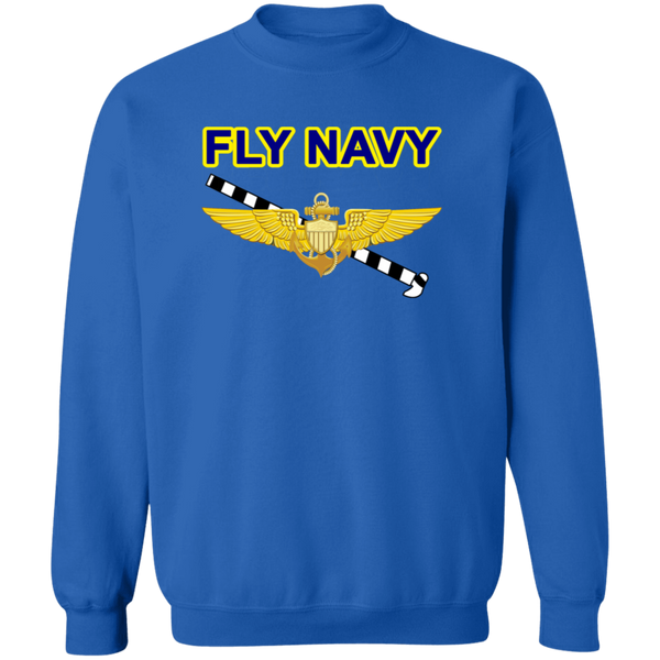 Fly Navy Tailhook 1 Crewneck Pullover Sweatshirt