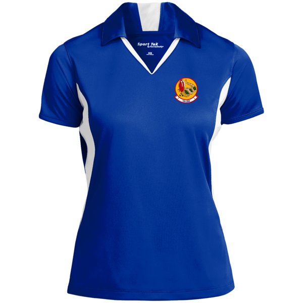 VA 204 1 Ladies' Colorblock Performance Polo