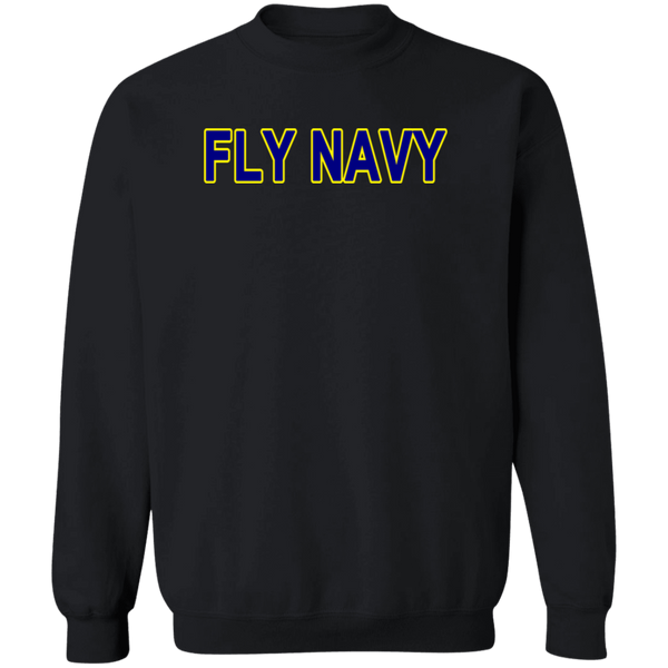 Fly Navy 2 Crewneck Pullover Sweatshirt