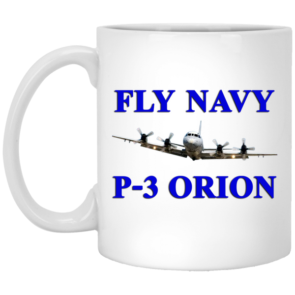 Fly Navy P-3 1 Mug - 11oz