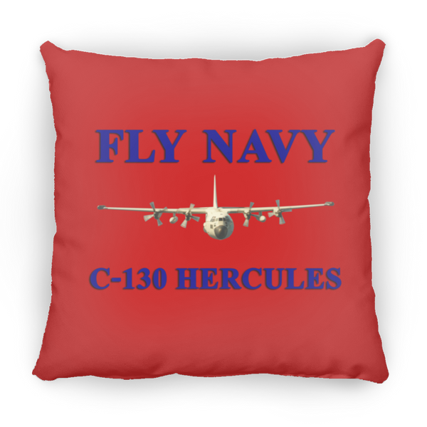 Fly Navy C-130 1 Pillow - Medium Square