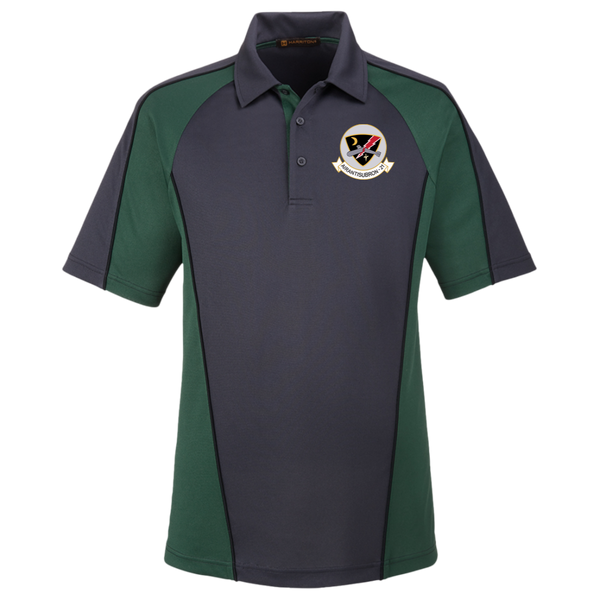 VS 21 2 Harriton Colorblock Polo