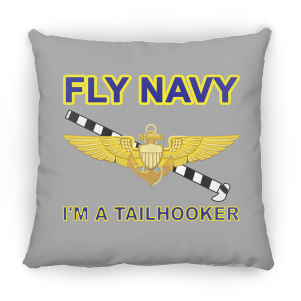 Fly Navy Tailhooker 1 Pillow - Medium Square