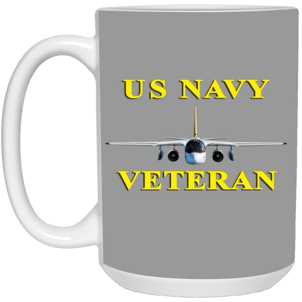 Navy Vet 3 Mug - 15oz