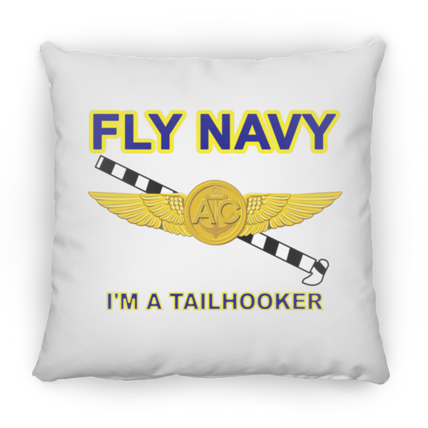 Fly Navy Tailhooker 2 Pillow - Medium Square