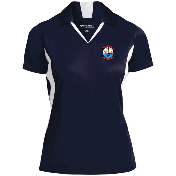 HSL 84 1 Ladies' Colorblock Performance Polo