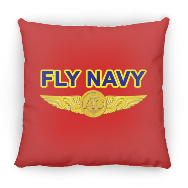 Fly Navy Aircrew Pillow - Large Square