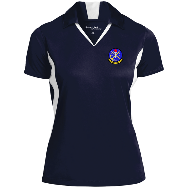 HSL 33 3 Ladies' Colorblock Performance Polo