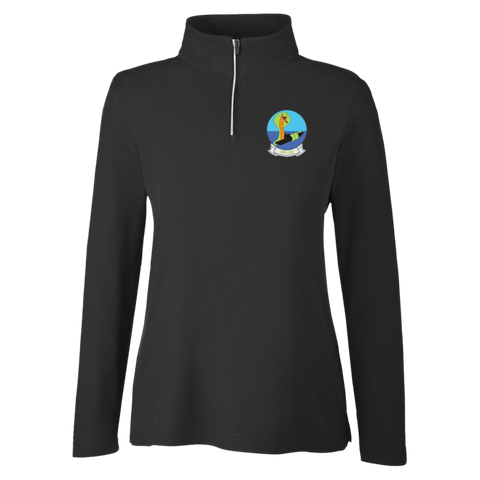 VP 60 1 Core 365 Ladies' Fusion Quarter Zip