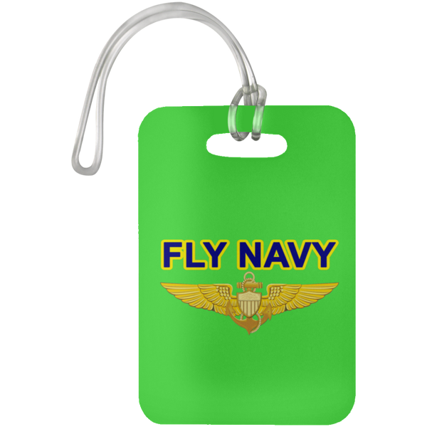 Fly Navy Aviator Luggage Bag Tag