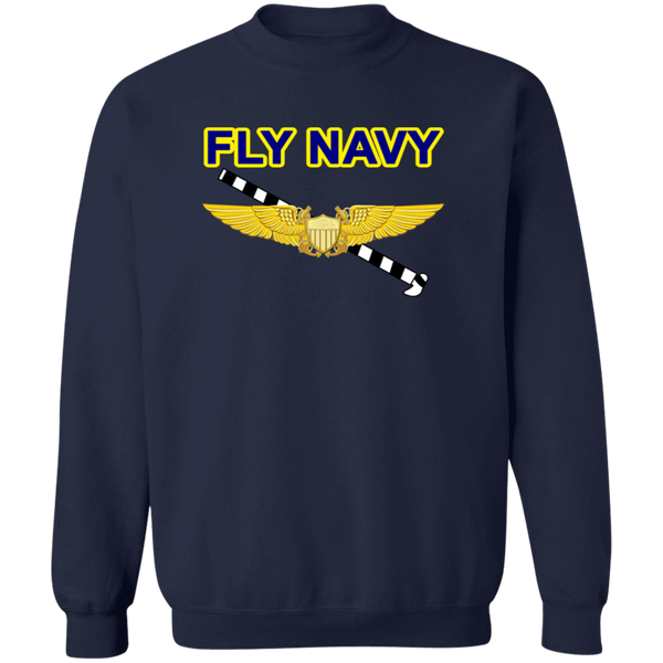 Fly Navy Tailhook 3 Crewneck Pullover Sweatshirt