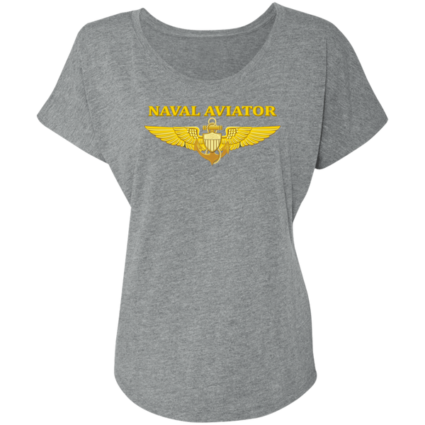 Aviator 2 Ladies' Triblend Dolman Sleeve