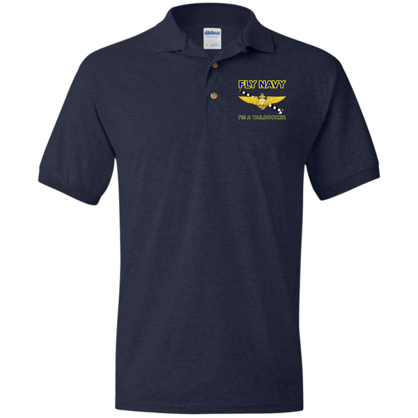 Fly Navy Tailhooker Jersey Polo Shirt