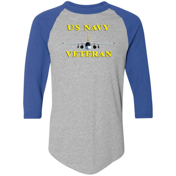 Navy Vet 3 Colorblock Raglan Jersey