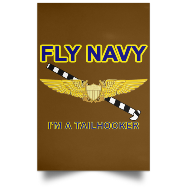 Fly Navy Tailhooker 3 Poster - Portrait