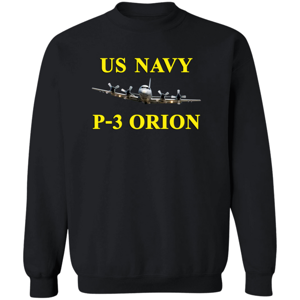 US Navy P-3 3 Crewneck Pullover Sweatshirt