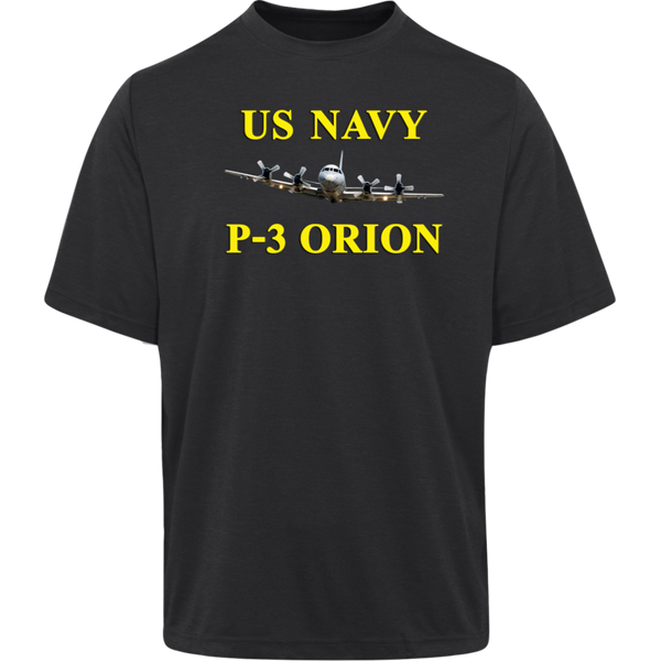 US Navy P-3 3 Team 365 Heather T-Shirt